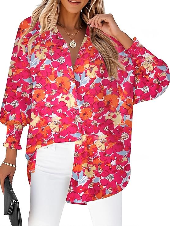 Zeagoo Womens Button Down Shirt – On Sale