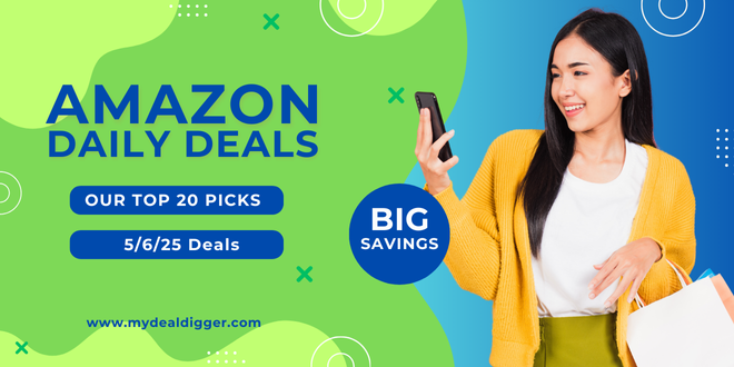 Amazon Top Daily Deals For 5-6-2025